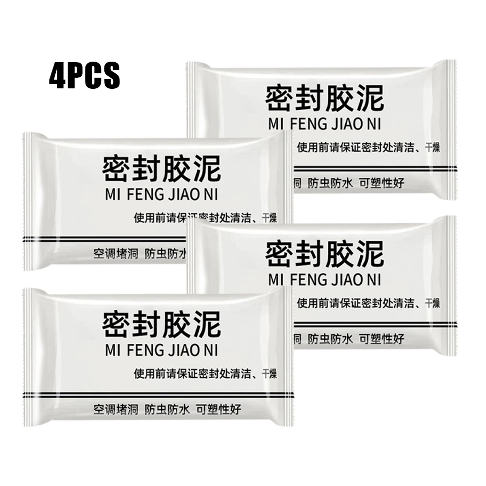 

Air-conditioning Wall Hole Sealing Mud Sealant Sewer Kitchen Pipe Sewer Waterproof Mending Plasticine Repair Glue Household Tool