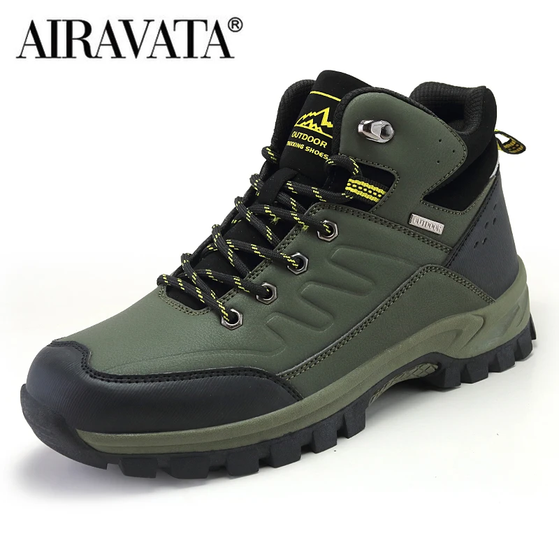 Mens Sneakers Comfortale Hiking Shoes Lace Up Casual Field Male Tactical Boots Outdoor Life Waterproof Shoes for Men