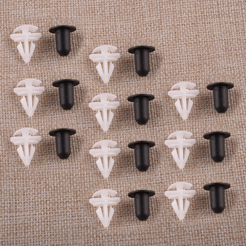 

20pcs/Set Car Door Panel Trim Moulding Retainer Clip Grommet Fit for VW Skoda Seat Audi 3C0853585 3C0853586