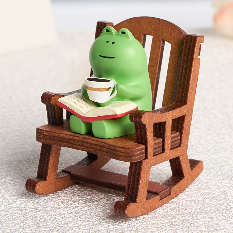

Frog Cute Japanese Healing Gadgets Office Good Items Workstation Emotional Desktop Decoration Birthday Decompression Gift