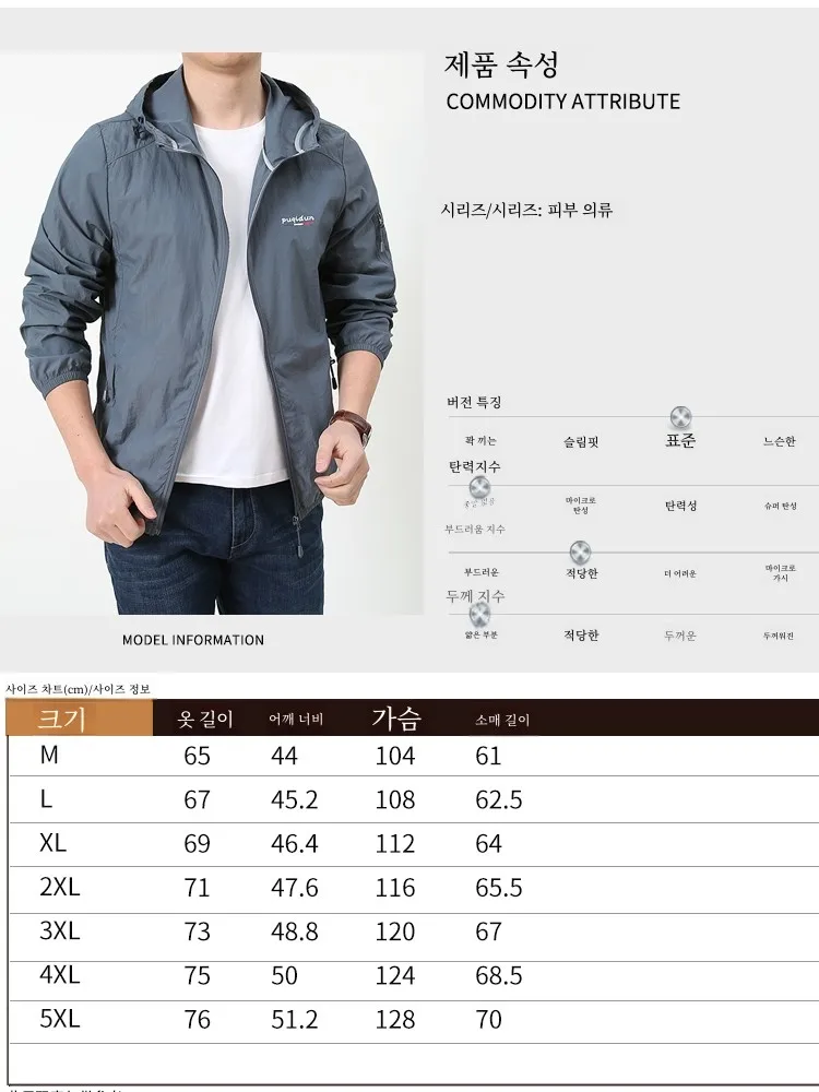 Paul Ice Silk Waterproof Sun Protection Clothing Men's Daddy Clothes Middle-Aged and Elderly Ultra-Thin Wind Shield Outdoor U...