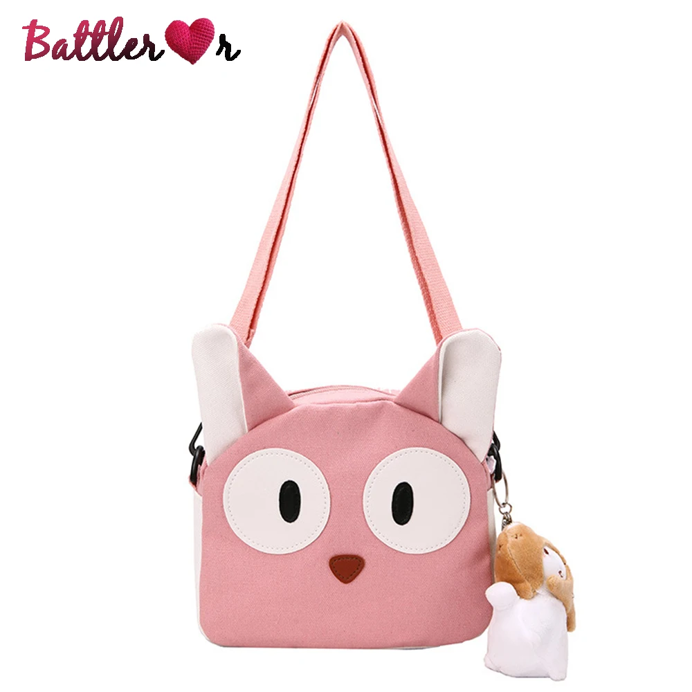 

Cute Canvas Small Bag for Women Shoulder Bag Fashion Crossbody Bag Pure Color Casual Female Canvas Handbag Zipper Messenger Bags