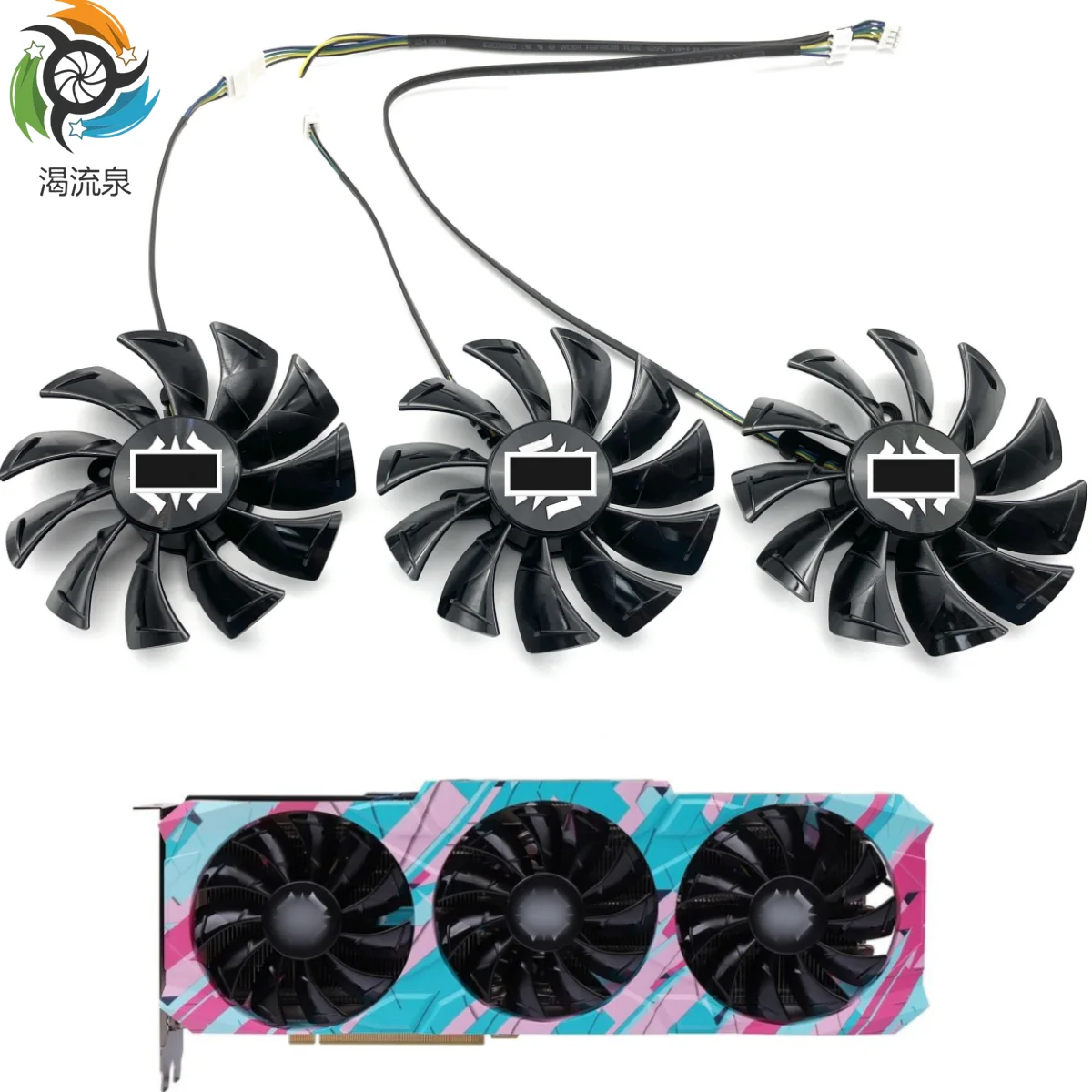 Вентилятор GA92S2U для замены видеокарты ZOTAC GeForce RTX 3090 3080 3070 3060 Ti