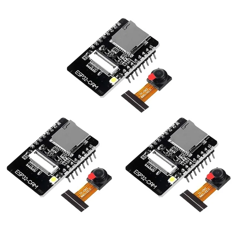 

3 шт., детская плата для тестирования, модуль Wi-Fi + Bluetooth, ESP32, последовательный для Wi-Fi, Малый модуль камеры ESP32 для Arduino