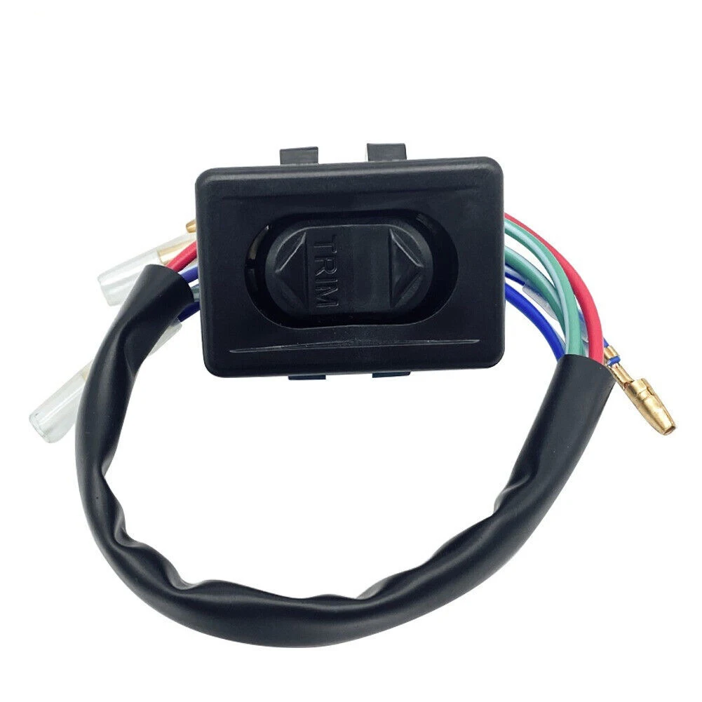 

Switches Trim Tilt Switch 1Pcs Car Trim Tilt Switch 87-856990 87-8M0042301 Cowling Pan For Mercury Cowl Plug And Play