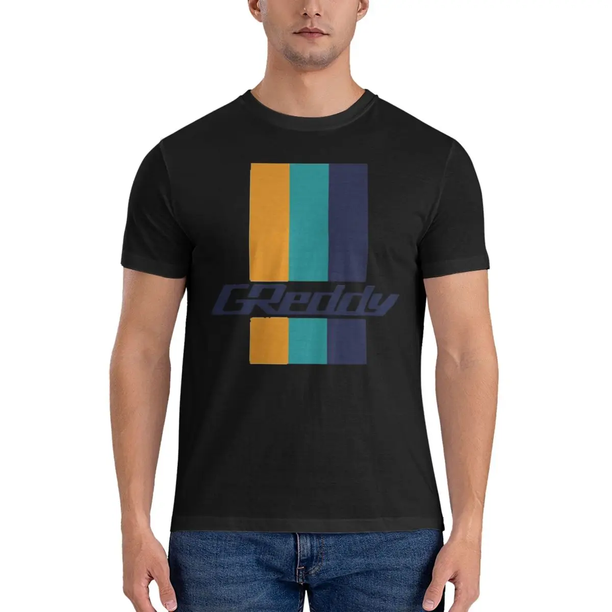 GReddy JDMEDS Style Touges GTREDS Tuning Big Trust HKS Skylineds Nismos Premium Short sleeve Men's Pure Cotton Novelty T shirt