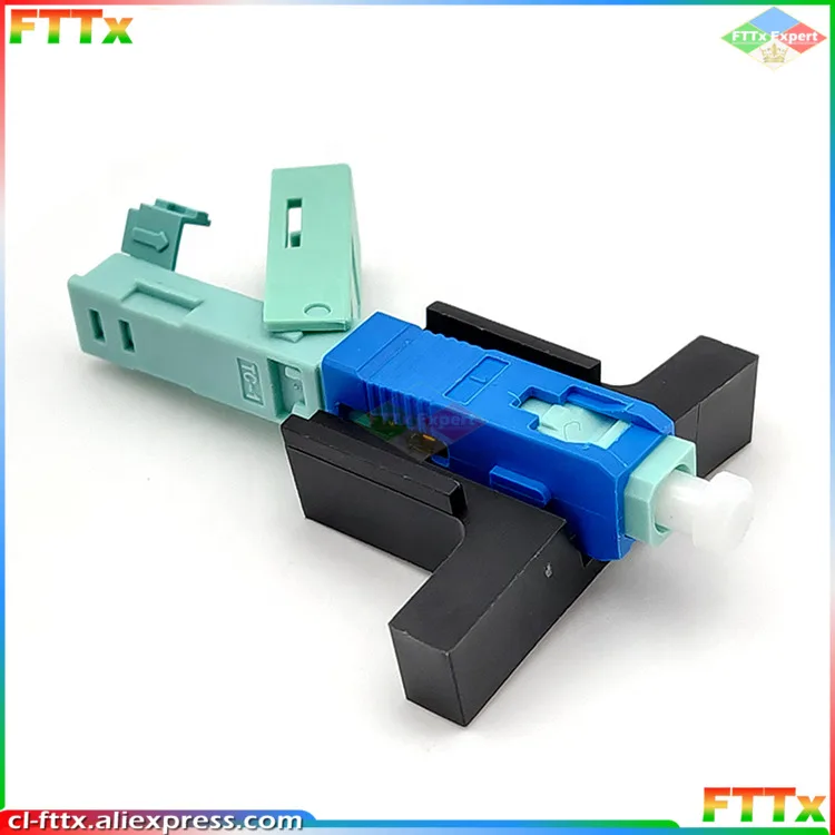 Free Shipping 50/100/200 PCS 53MM SC APC Fast Connector Field Connector SM FTTH Optical Fiber connector 53mm SC UPC