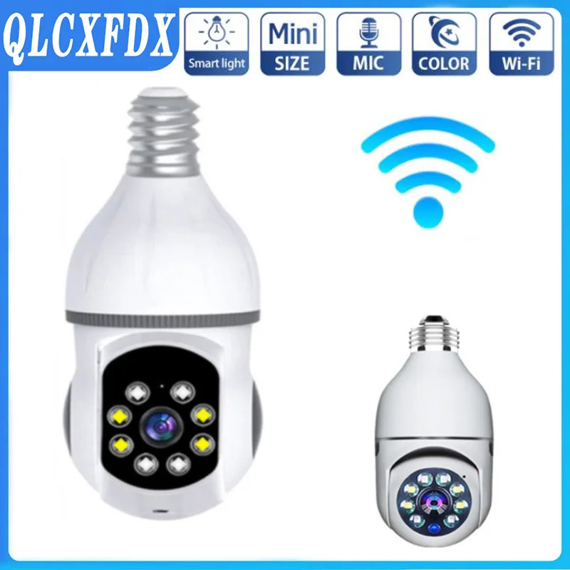 

Фотокамера наблюдения с ночным видением, Wi-Fi, E27