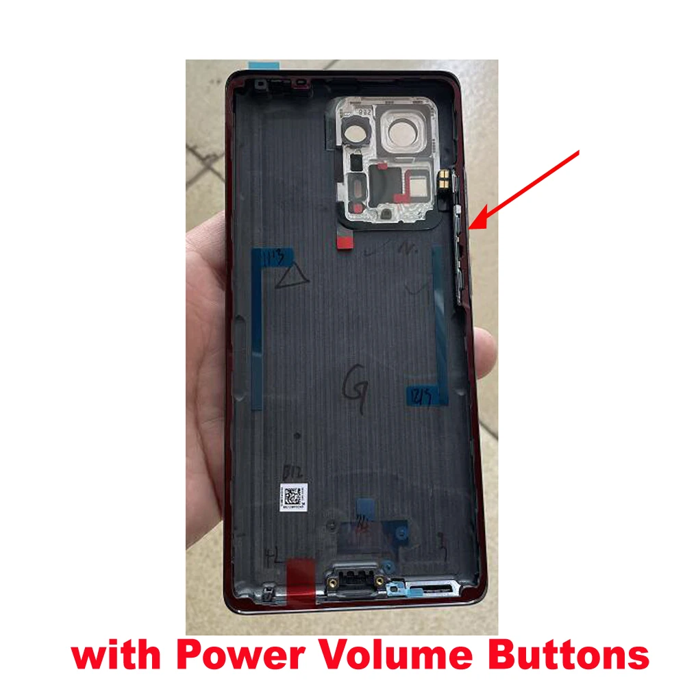 Лучшая керамическая задняя крышка батарейного отсека для Xiaomi Mi Mix 4 Mix4 телефона с