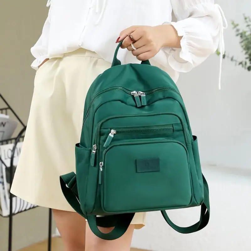 Oxford Cloth Backpacks for Women Students School Bag Nylon Backpack Korean Style Fashionable Schoolbag Book Bags Mochila Hombre