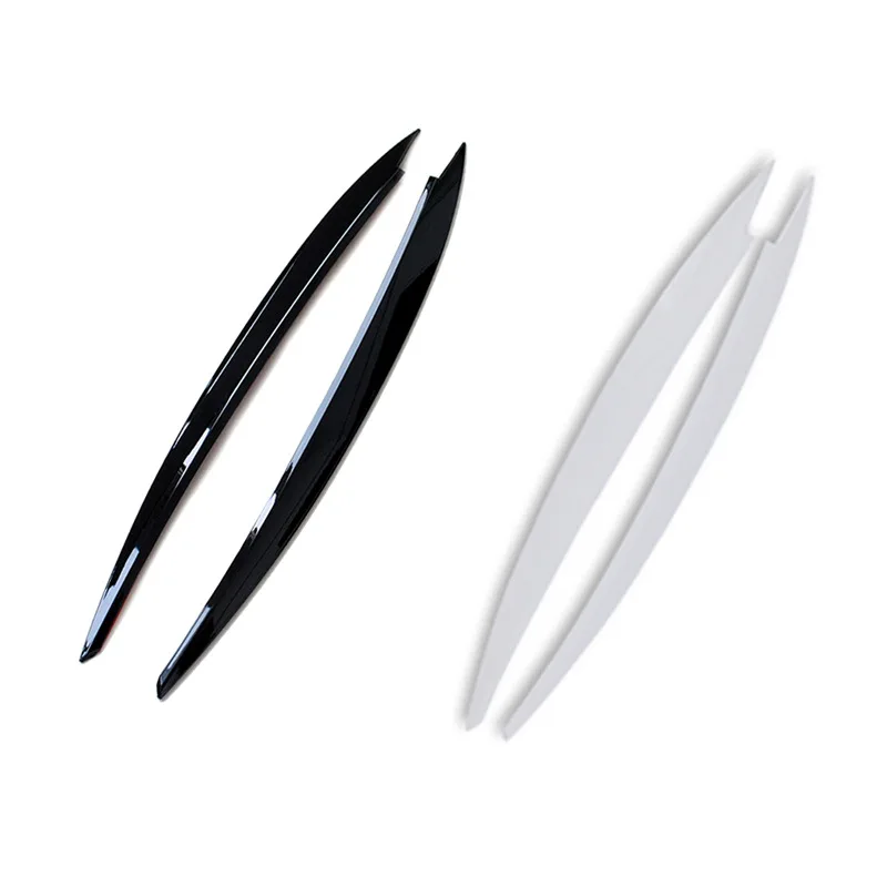 

Car Styling Headlights Eyebrows Eyelids Front Headlamps Trim Bumper Cover Stickers For VW VOLKSWAGEN Golf 7 Fog Lamp Decoration