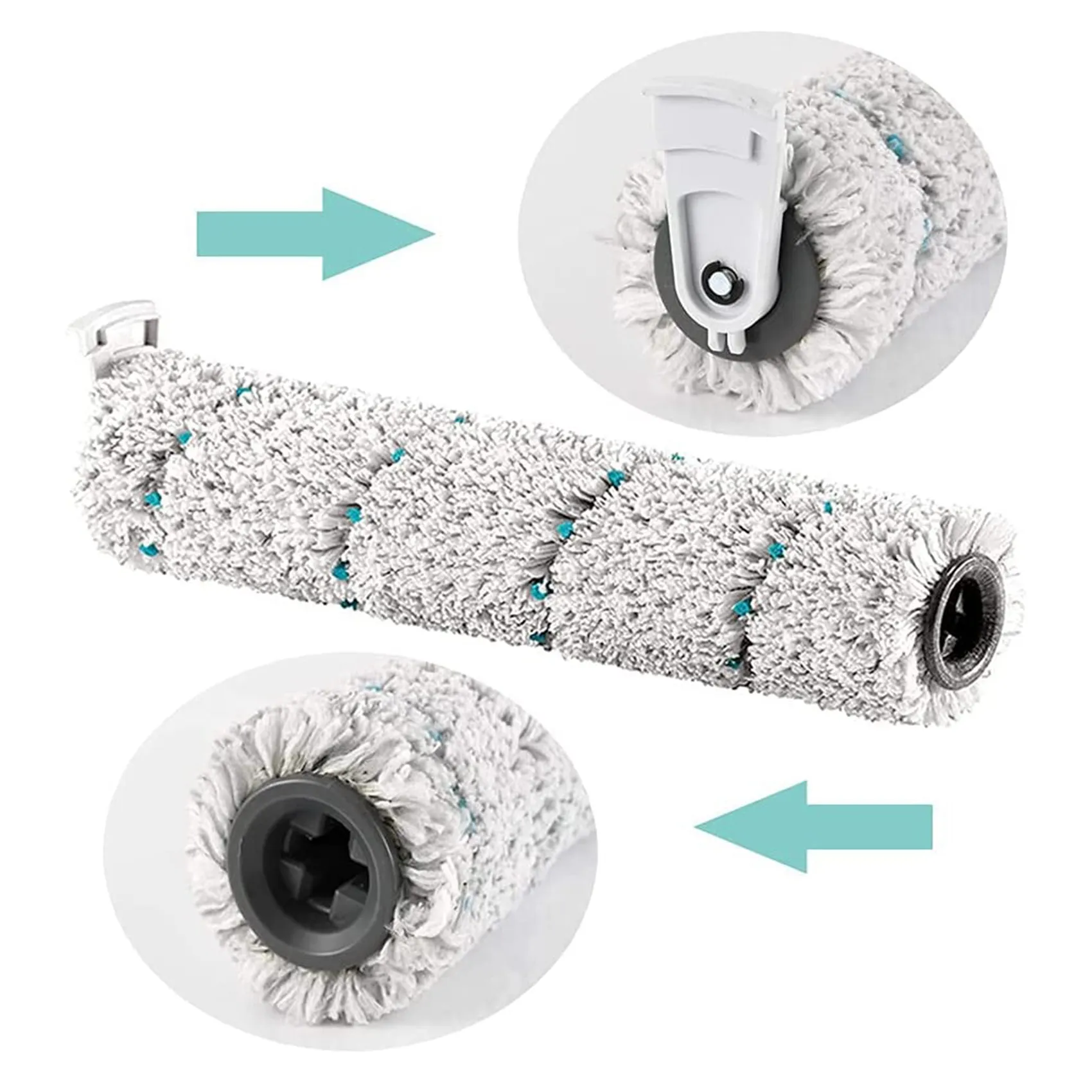 Для пылесоса Bissell CrossWave Cordless Max 2554 2590 2593 многоповерхностные валики с щеткой 2787 и