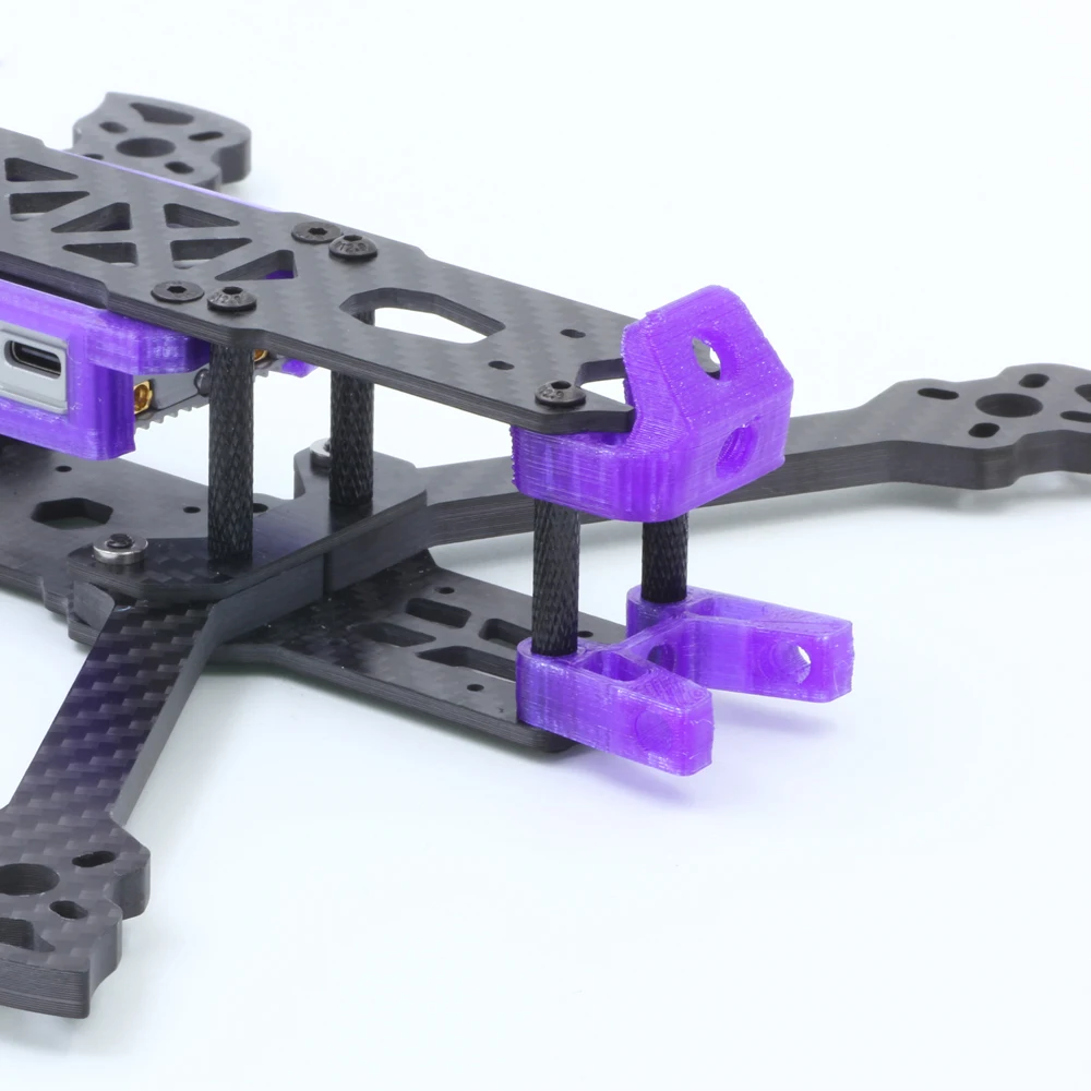 

3D Printed Part Antenna Receiver Mount TPU bracket 915mhz Receiver T antenna support for FPV frame Quadcopter Accessories