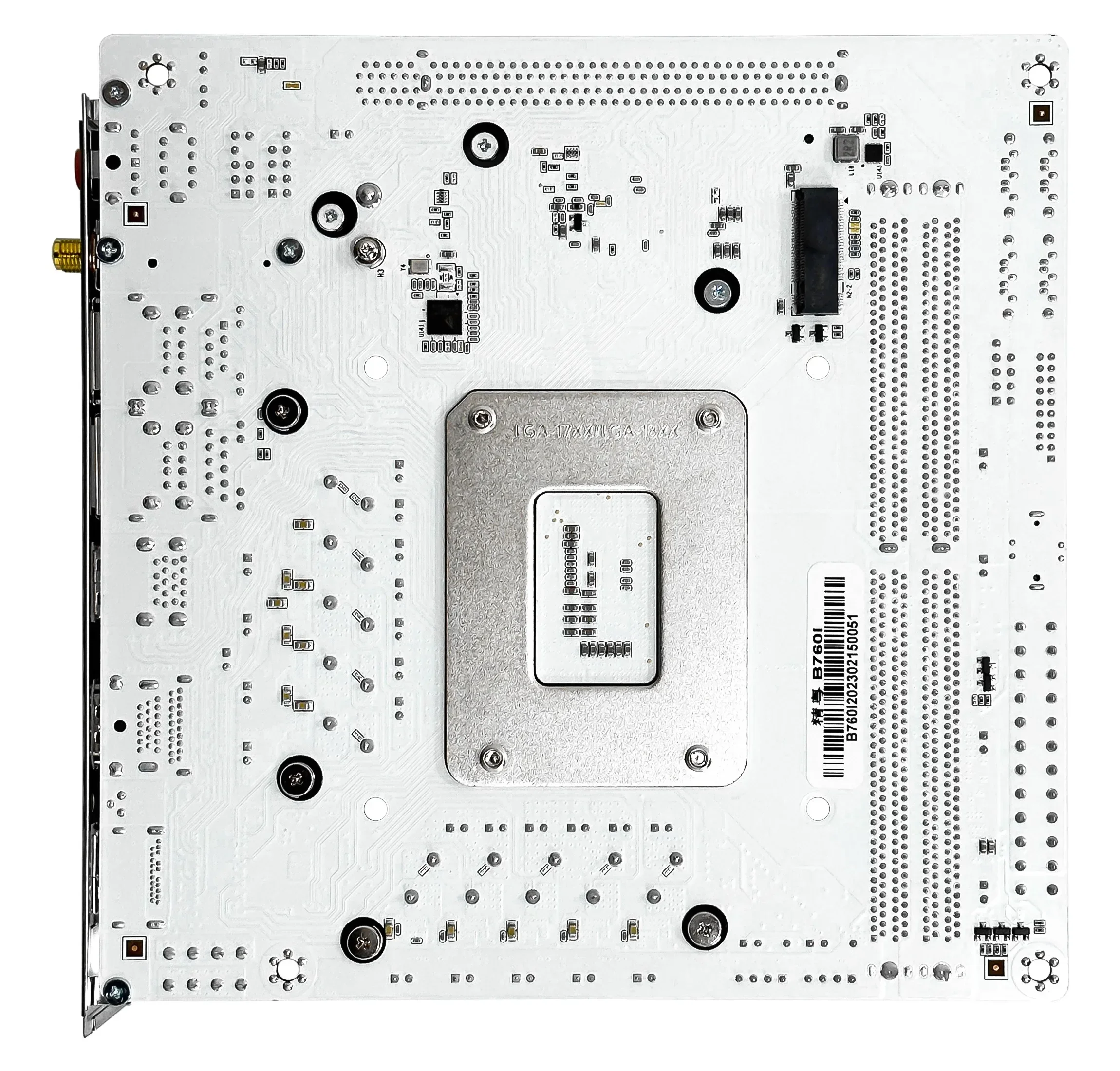 Материнская плата JGINYUE B760i LGA 1700 поддержка Intel Core i3/i5/i7/i9 12-я 13-я память DDR4 новый