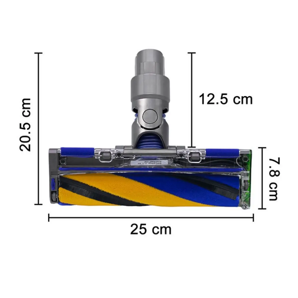 Фото Мягкая роликовая насадка T33C для пылесосов V10slim V12slim, обнаруживает скрытую пыль и мусор, для твердых полов №1