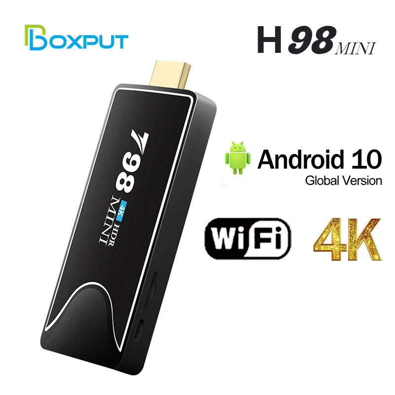 

H98 Mini Smart Fire TV Stick H313 TV BOX Android 10 2G16G 2.4G 5G WIFI Media Player DLNA Video 4K TV Dongle Receiver BT4.0 X96S