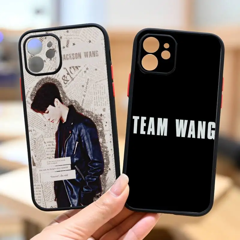 

Team Wang Phone Case IPhone 12 11 13 14 Pro Max X XR XS SE2020 7 8 Plus Hard Shockproof Cover Case
