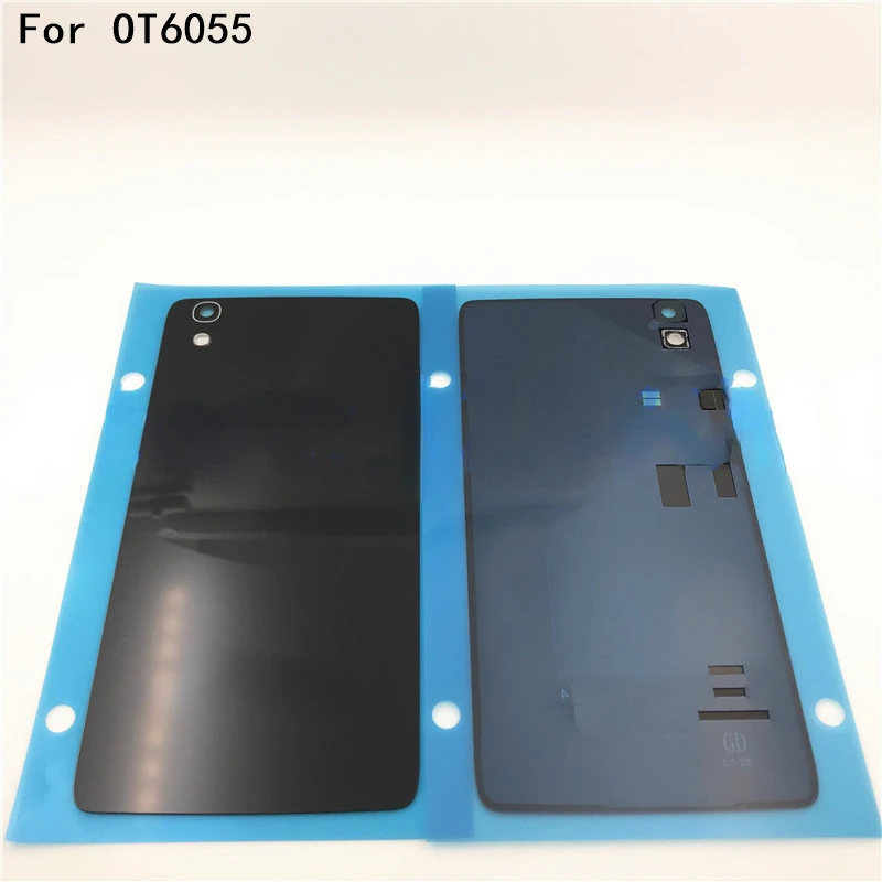 Good quality New Glass Battery Door Back Cover Housing Case For Alcatel Onetouch Idol 4 OT 6055 OT6055 OT6055K 6055U With NFC
