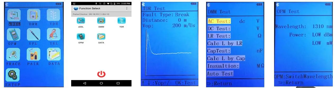 Мультитестер волокна и меди S600 заводская цена функция ADSL/VDSL/DMM/эмуляция модема