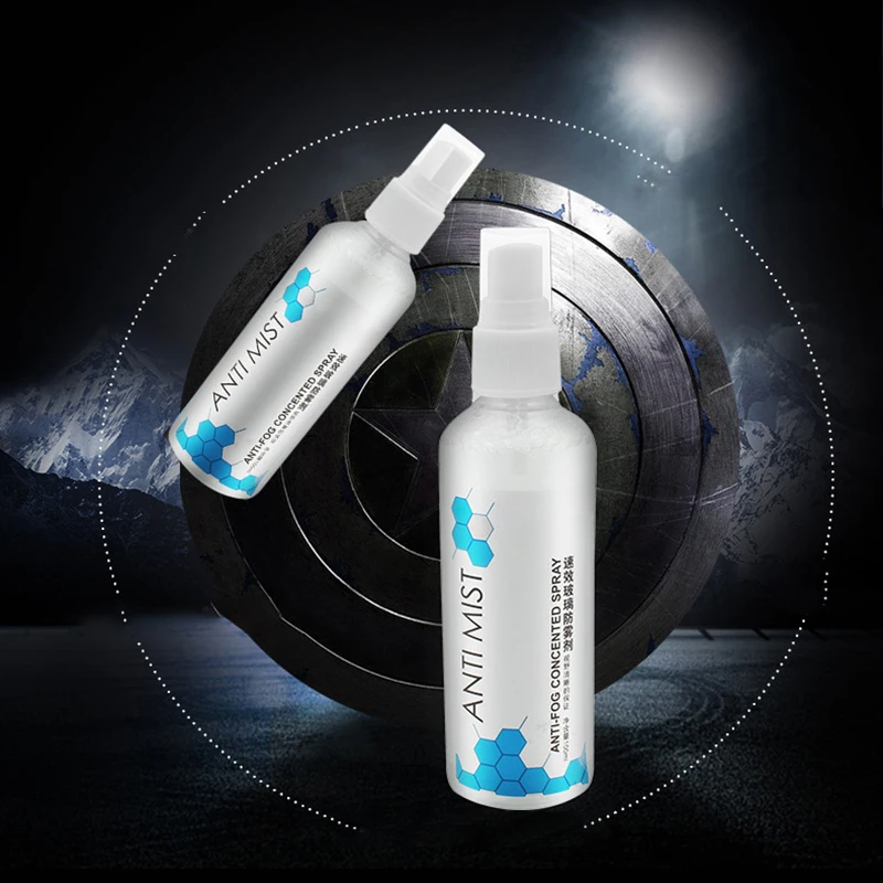 

100ml Car Glass Window Antifogging Agent Windscreen Anti-Fog Mist Defogging Spray Cleaner Long Lasting Cleaning Defog Liquid