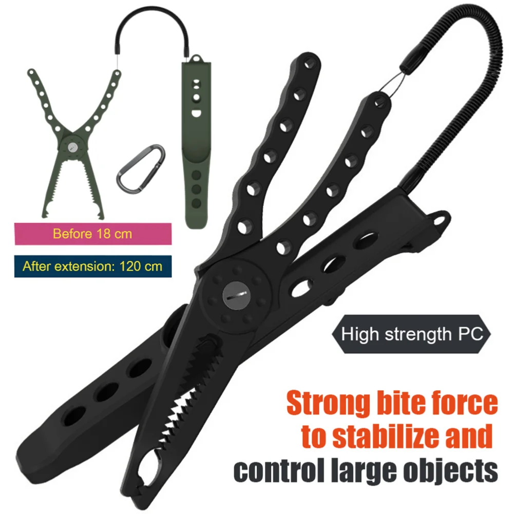 Fishing Plier Scissor Braid Line Lure Tongs Gripper Cutter Hook Remover Fishing Tackle Tools Fish Clamp Clip Tongs Scissors
