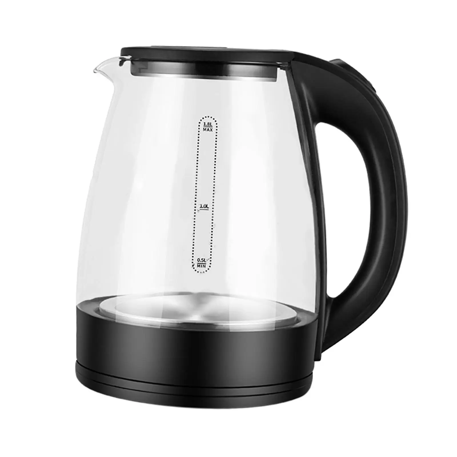 

Электрический водонагреватель 1000-500 Вт, Профессиональный Прозрачный водонагреватель на 1,8 литров, линия уровня воды, автоматическое отключ...