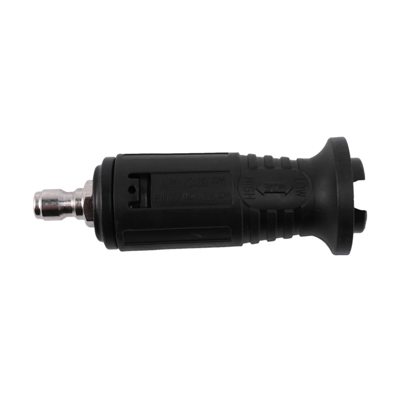 

6X Auto Tool Adjustable High Pressure Washer Nozzle Tips,Variable Spray Pattern, 1/4 Inch Quick Connect Plug, 3000 Psi