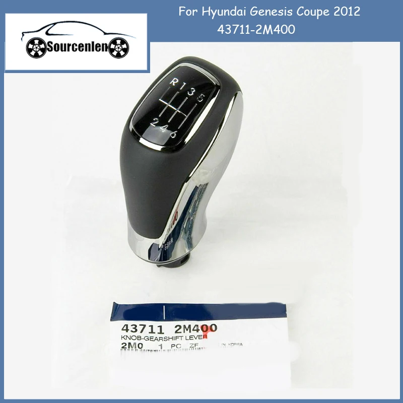 

New Genuine Manual Gear Shift Knob 43711-2M400 for Hyundai Genesis Coupe 2012