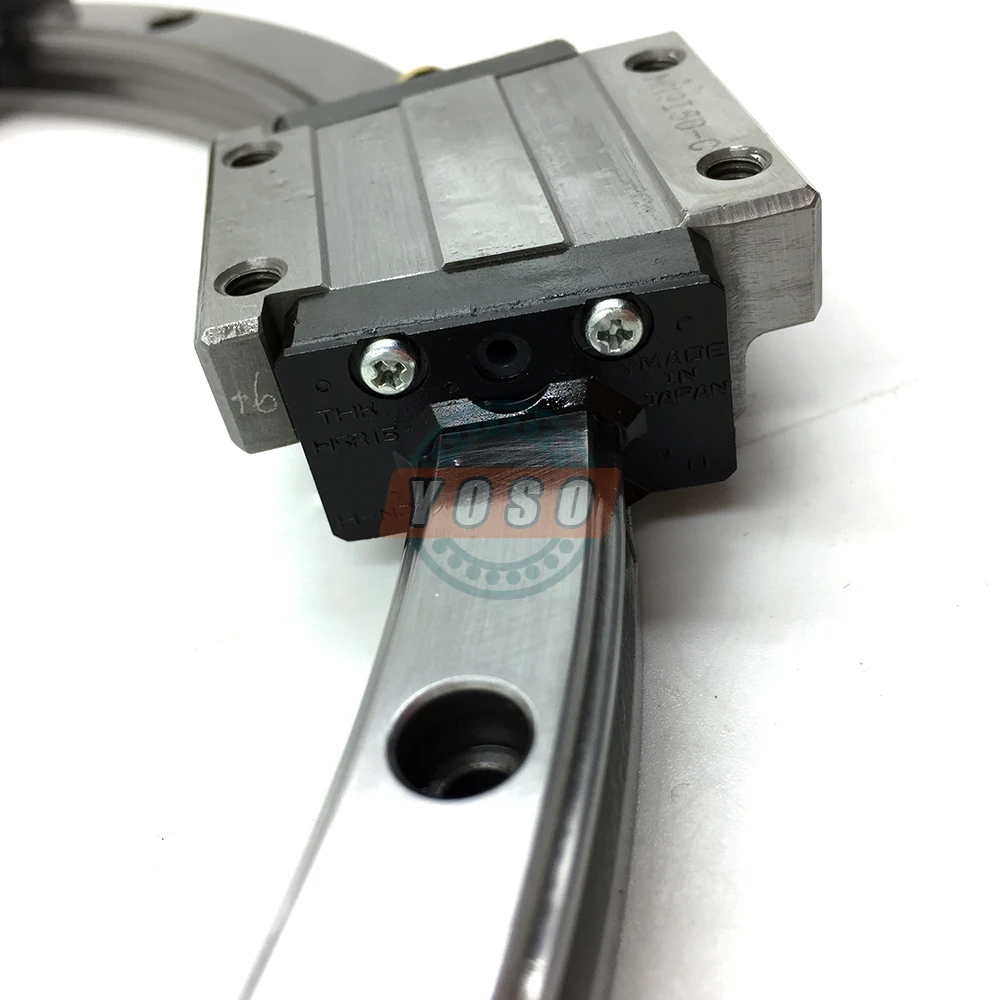 HCR15A+60/150R Изогнутый линейный направляющий блок с направляющей электроприводом HCR12