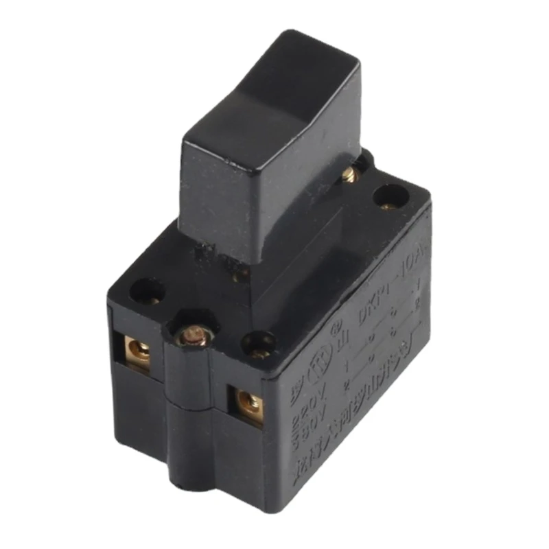 

Cutter Switch 250V-5E4 10A Lock Power Tool Cutting Machine Electric Drill Angle Grinder Switch Triggers Button Tools