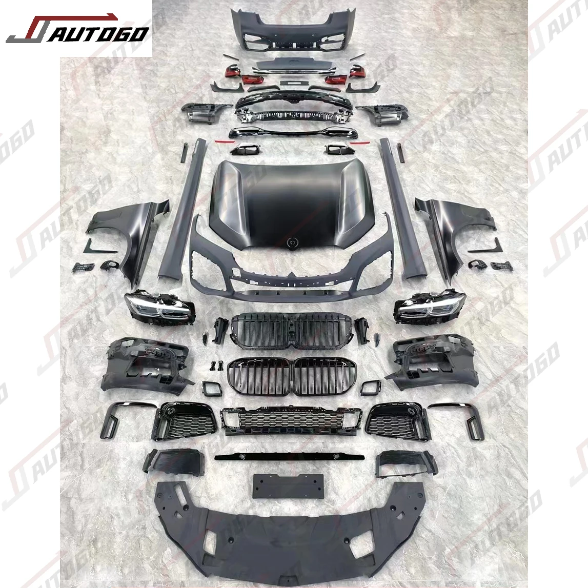 Модификация автомобиля преобразование старого в новый комплект кузова для BMW 7er