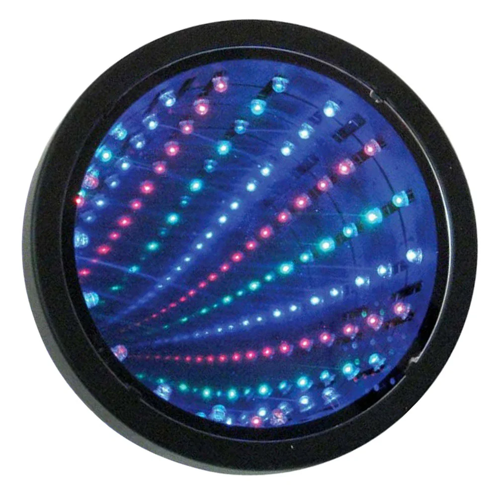 

Светильник-туннель с зеркалом, рождественские лампы, крутая Ночная настенная иллюзия, настольный сенсорный 3D светильник для визуального во...