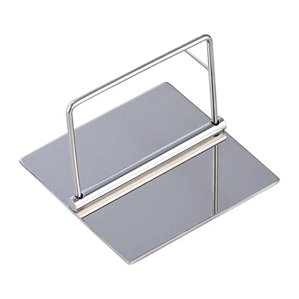 

Napkin Holder Tissue Dispenser Stand Paper Farmhouse Metal Holders Table Rack Stainless Steel Freestanding Rustic Tabletop