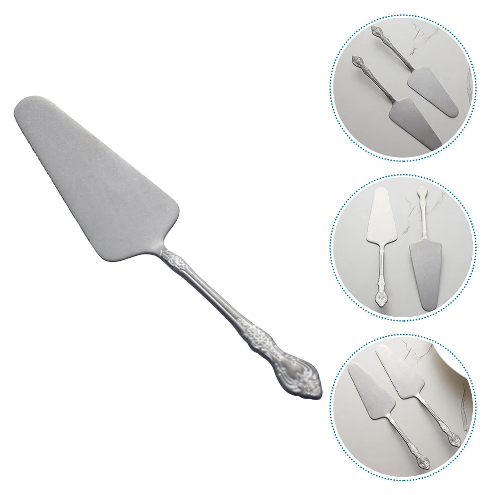 

Cake Server Spatula Handle Party Pizza Stainless Steel Delicate Decorative Creative Cooking