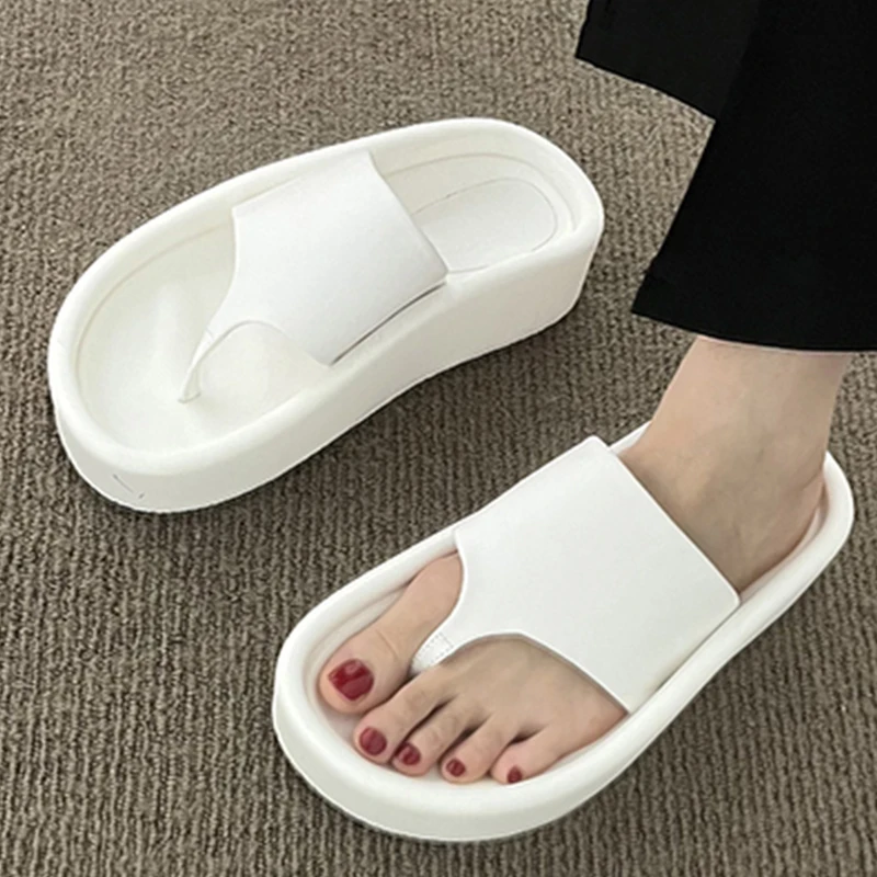 

Platform Shoes Wedges Women Slippers Flats Flip Flops 2022 Ladies Shoes Summer Designer Slides Dress Home Interior Women Shoes