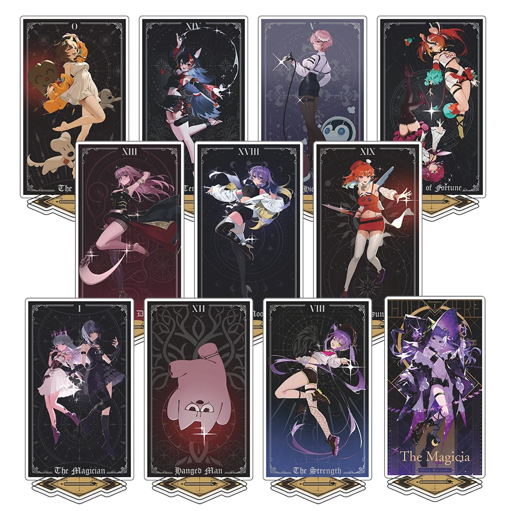 Фото Горячая аниме Hololive Vtuber фигурка акриловая Usada Pekora Uruha Rushia Hosimati Suisei Inugami Korone сумки подставка модель Fans Giftst №1