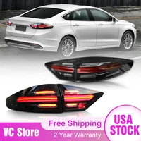 Taillights for Ford Fusion/Mondeo W2013-2016 Tail lights Led Rear Lamp Car Accessories Auto Assembly Same As Porsche Cayenne