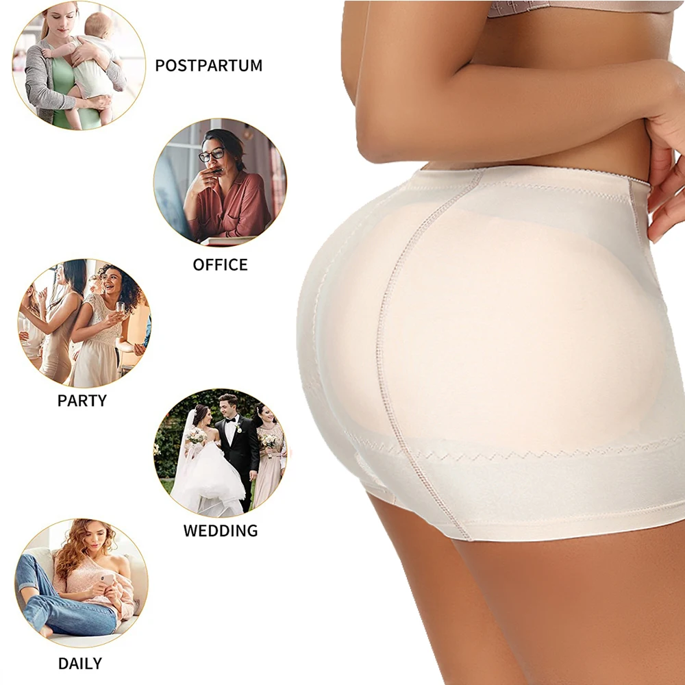 SEXYWG Butt Lifter Shapewear Panties Women Push Up Panties Hip Shapewear for Women Sexy Body Shaper Hip Enhancer