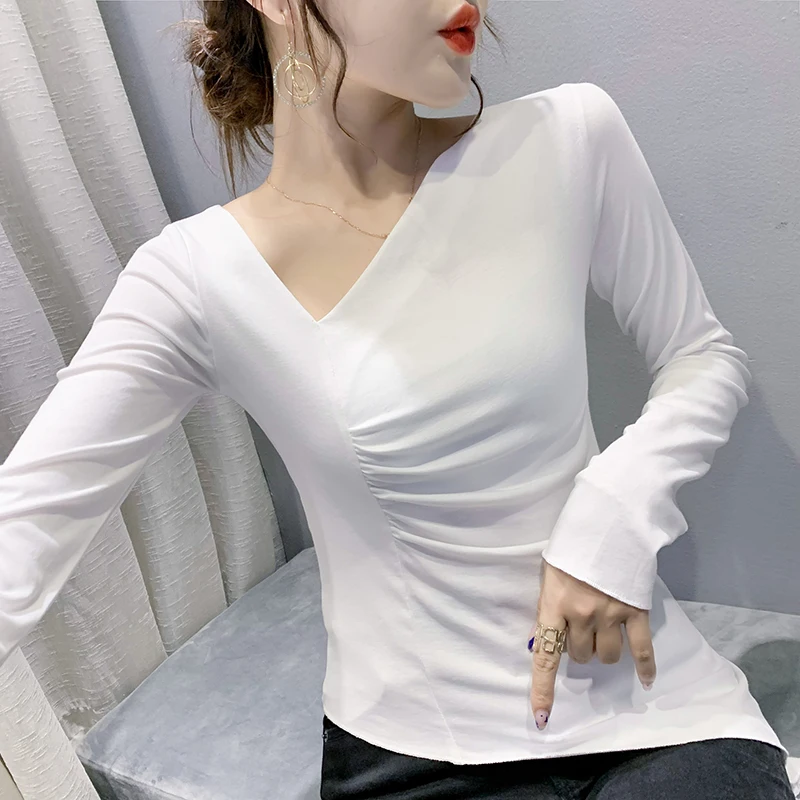 Женская Асимметричная рубашка с длинным рукавом и асимметричным подолом |