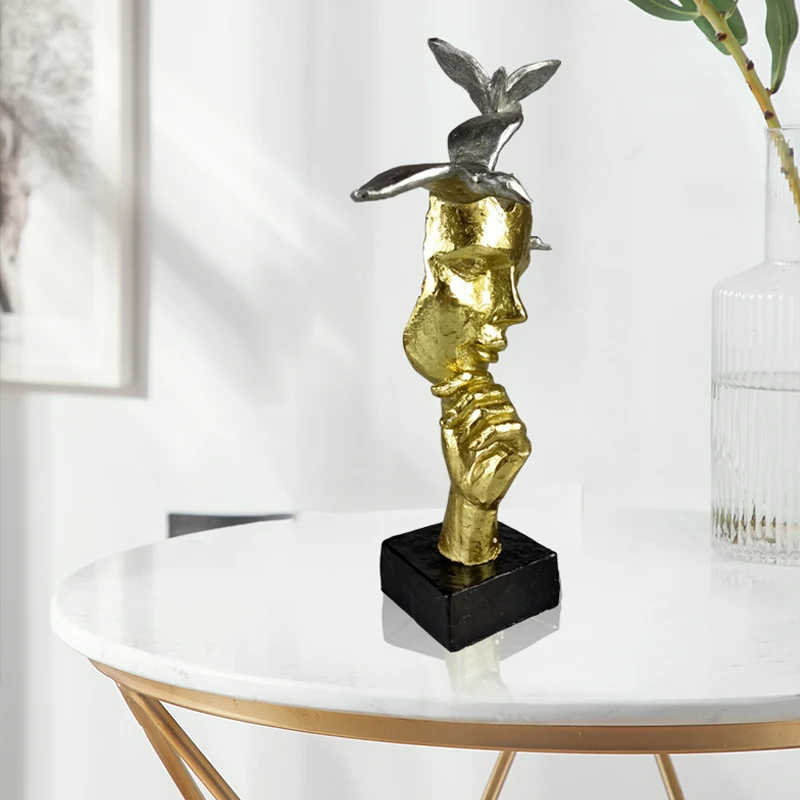 Статуэтки для украшения интерьера аксессуары стола статуэтки миниатюрный