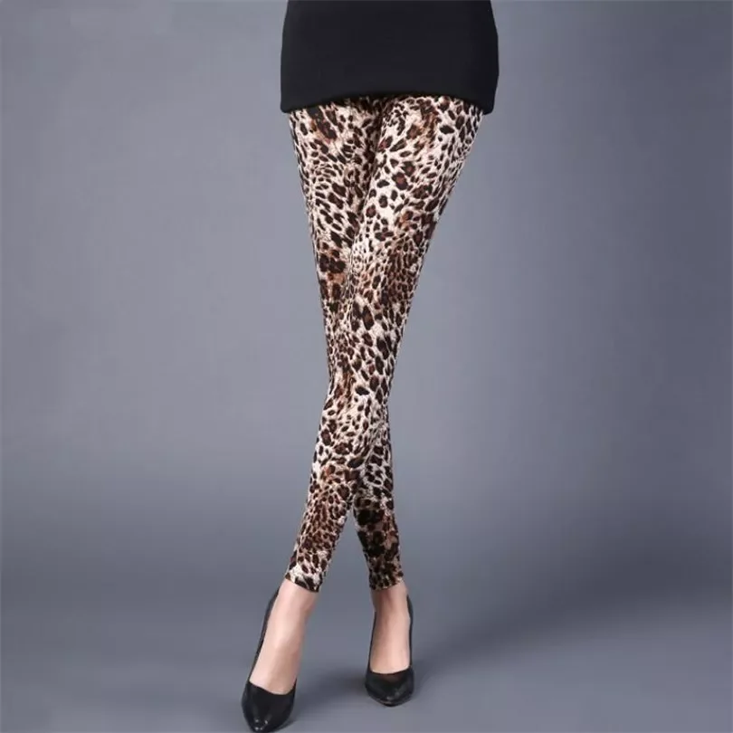 

2022NEW Fitness Clothing Sexy Legging Leopard Leggings Women Sportswear Activewear Pants Printing High Waist Pants