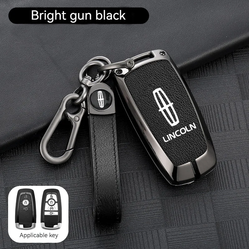 Чехол для ключей автомобиля из сплава Lincoln Continental MKC MKZ MKX Navigator Z Nautilus Aviator Corsair 2017 2018