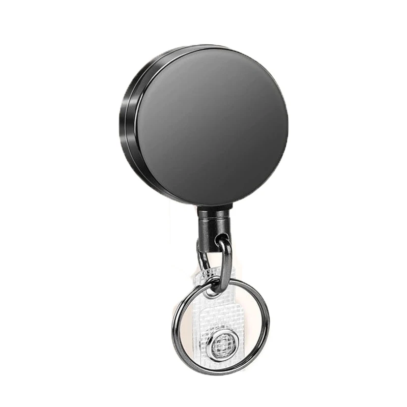 

Металлический выдвижной брелок для бейджа