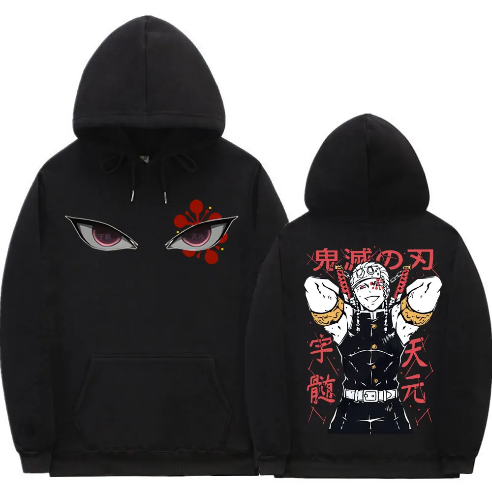 

Anime Demon Slayer Uzui Tengen Graphic Printed Hoodie Men Women Casual Hip Hop Hoodies Unisex Streetwear Oversized Sweatshirt