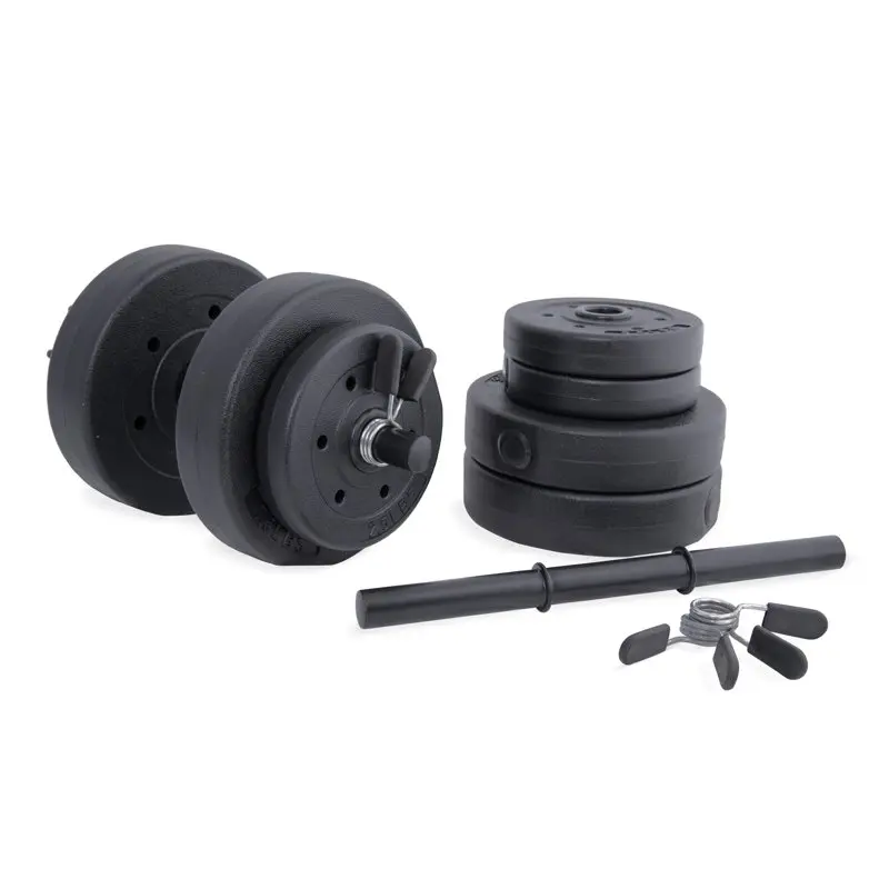 

High Quality 40lb Durable Vinyl Coated Dumbbells Pair - Perfect for Strength and Resistance Training.