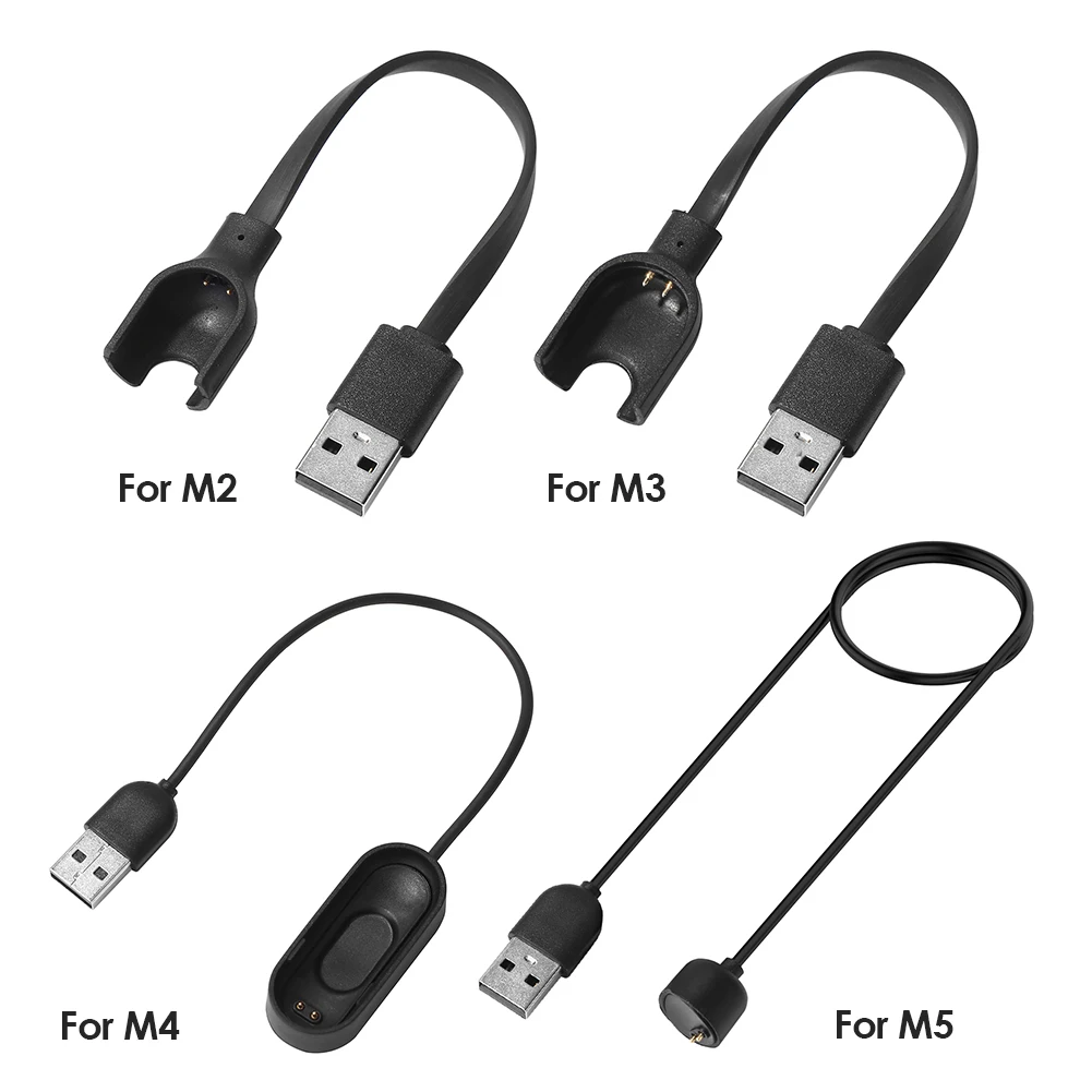 USB-кабель для зарядки адаптер зарядное устройство Xiaomi Mi Band 5 4 3 2 зарядный кабель
