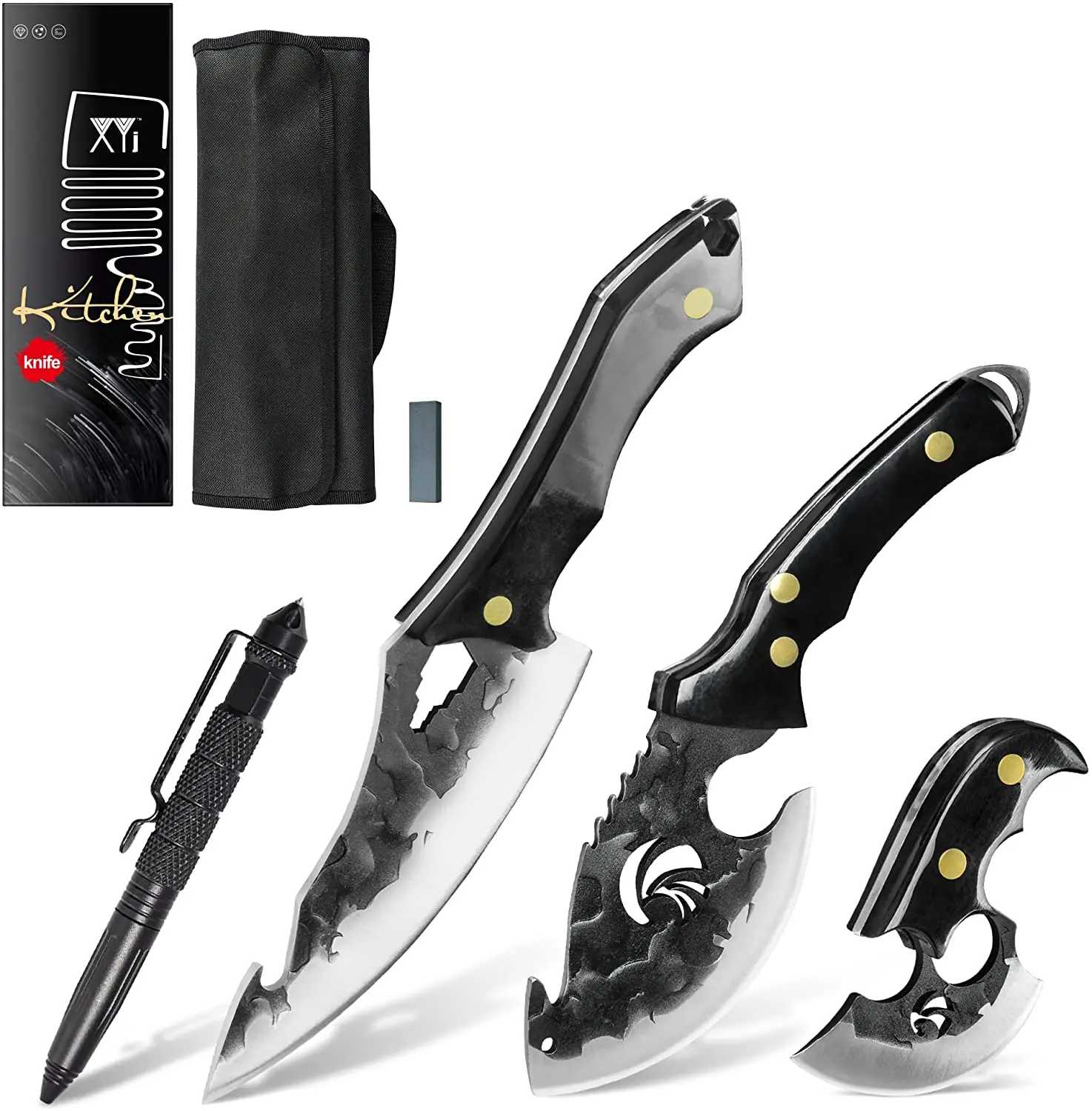 Набор инструментов для кемпинга XYj топор улицы нож шеф-повара из нержавеющей