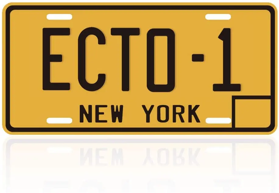 

Ghostbusters 1 & 2 | ECTO-1 + ECTO-1A | Металлический Набор для номерного знака