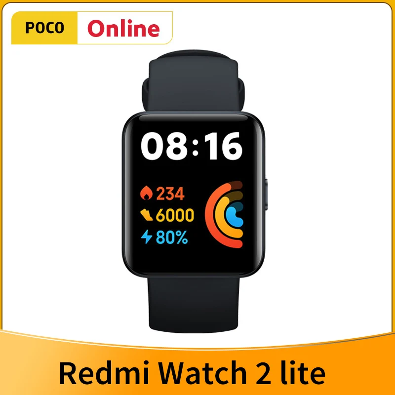 

Original Global Version Xiaomi Redmi Watch 2 Lite HD Touch Display GPS Smartwatch Blood Oxygen Heart Rate Sport Bracelets