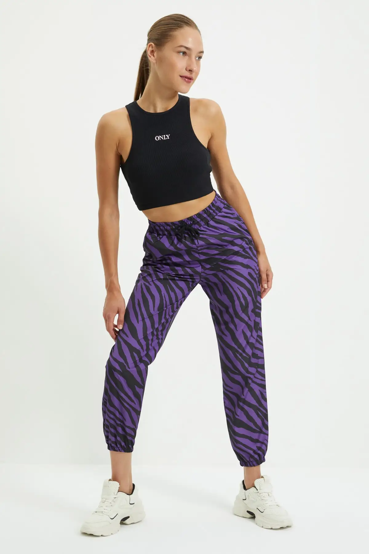

Printed sports sweatpants TWOAW22EA0186